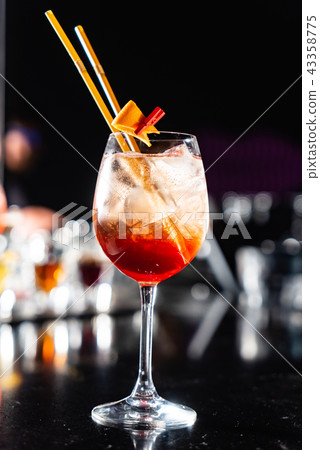 cocktail in the bar 43358775
