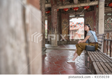 side view of asian female. 43359159
