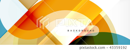 Vector circle abstract background 43359192