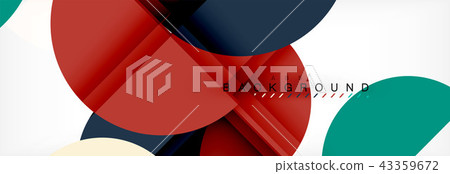 Circle modern geometrical abstract background illustration Circle modern geometrical abstract background illustration 43359672