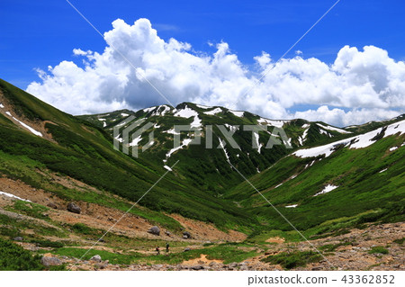 Northern Alps Unnohira Kurobe Headwaters and Mitaka Renukadake 43362852