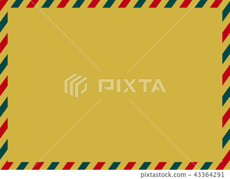 Illustration background of airmail (crafted place) vector data | Tricolor color | Airmail Illustration background of airmail (crafted place) vector data | Tricolor color | Airmail 43364291