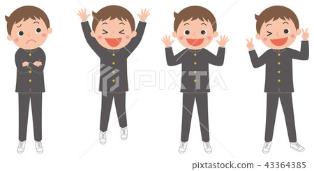 Male Student Summer Clothes 4 43364385