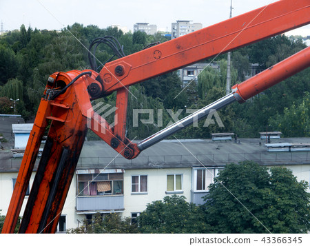 Crane cradle platform. 43366345