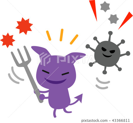 活躍的病毒，細菌的特徵 43366811