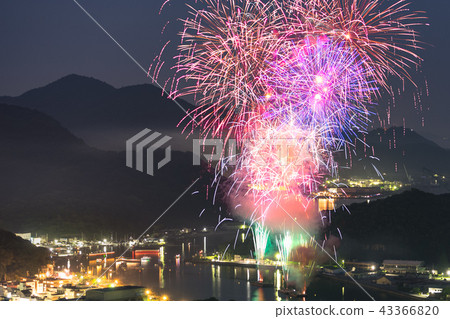 Aioi Peron Festival Eve Festival, fireworks display (Nawa, Aioi City, Hyogo Prefecture) *There is a shooting position in the comment section of the work Aioi Peron Festival Eve Festival, fireworks display (Nawa, Aioi City, Hyogo Prefecture) *There is a shooting position in the comment section of the work 43366820