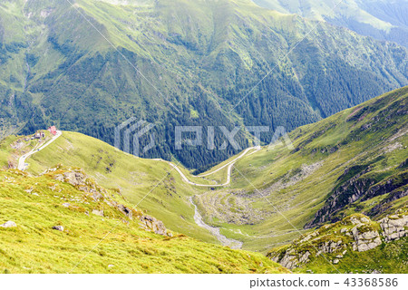Fagaras Mountains from top view Fagaras Mountains from top view 43368586