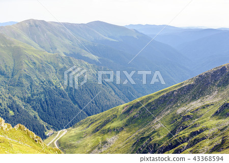 Fagaras Mountains from top view 43368594