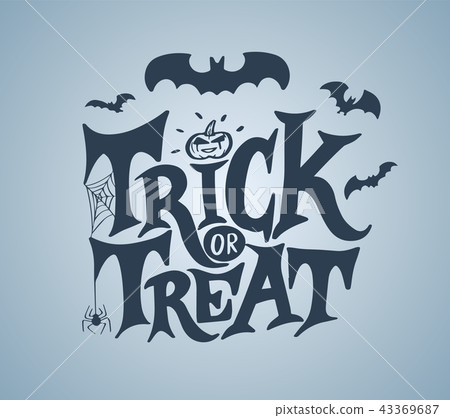 Happy Halloween vector lettering Happy Halloween vector lettering 43369687