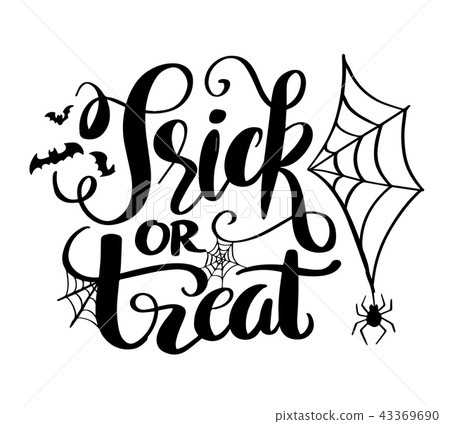 Happy Halloween vector lettering Happy Halloween vector lettering 43369690