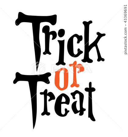 Happy Halloween vector lettering Happy Halloween vector lettering 43369691