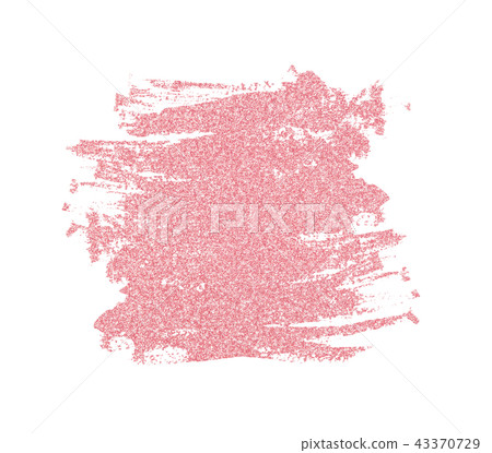 Pink glitter brushstroke Pink glitter brushstroke 43370729