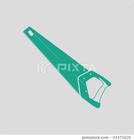 Hand saw icon Hand saw icon 43371620