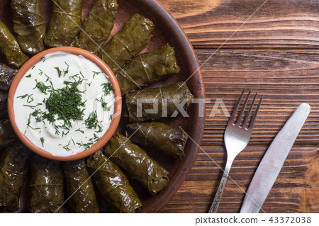 Dolma from grape of vines Dolma from grape of vines 43372038