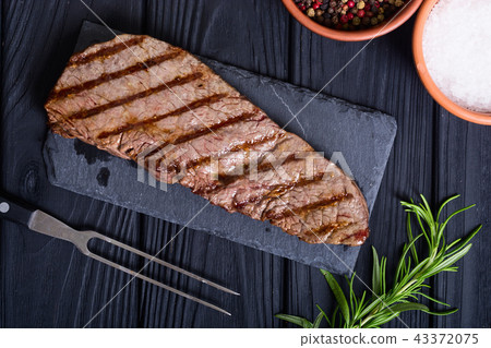 Grilled beef steak 43372075