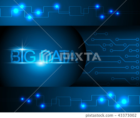 Big data concept and Network connection system 43373002