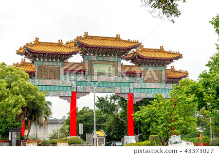 五星級台北圓山飯店牌樓 五つ星台湾台北圓山ホテル牌楼 The Grand Hotel Taiwan 43373027