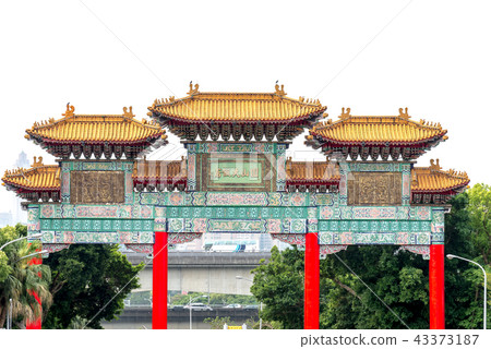 五星級台北圓山飯店牌樓 五つ星台湾台北圓山ホテル牌楼 The Grand Hotel Taiwan 43373187