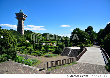 相模原asozo公園 神奈川縣相模原市南區相冊原綠塔相模原 照片素材 圖片 圖庫