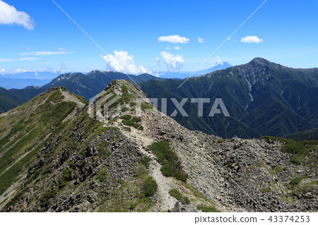 Senjogatake mountain trail Fuji Senjogatake mountain trail Fuji 43374253