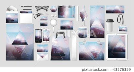 Vector set kit collection corporate identity mockup mock up ecology environment landscape nature Vector set kit collection corporate identity mockup mock up ecology environment landscape nature 43376339