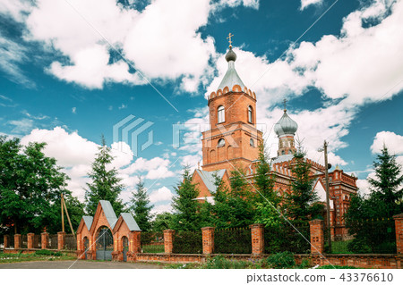 Pirevichi Village, Zhlobin District Of Gomel Region Of Belarus. Pirevichi Village, Zhlobin District Of Gomel Region Of Belarus. 43376610