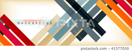 Line abstract background, vector modern template 43377030