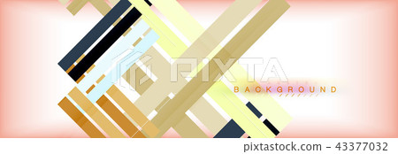 Color stripes and lines, geometric abstract background Color stripes and lines, geometric abstract background 43377032