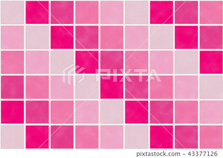 Square pattern in red and pink color tone - Stock Illustration ...
