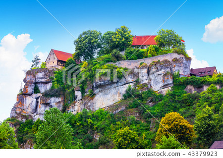 Pottenstein Castle in Franconian Switzerland, Germany Pottenstein Castle in Franconian Switzerland, Germany 43379923