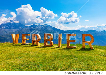 Summer in Verbier, Alps Mountains, Switzerland 43379935
