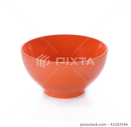 Orange Bowl on  white background 43383594