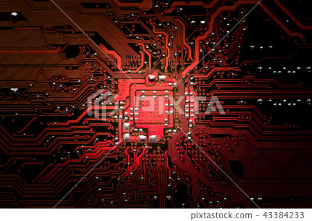 electronic circuit board electronic circuit board 43384233
