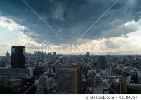 [Tokyo-under the rain cloud] twilight ray 43384357