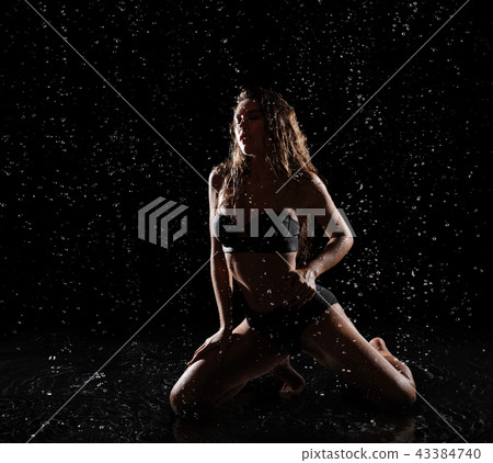 Woman with water drops (color ver) Woman with water drops (color ver) 43384740