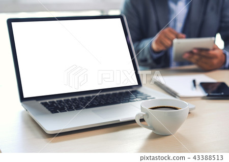 man of business man hand working on laptop man of business man hand working on laptop 43388513