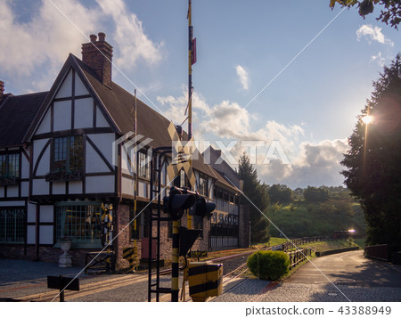 [伊豆]遊覽區的主題公園的風景[修善寺彩虹鄉·羅姆尼鐵路] 43388949