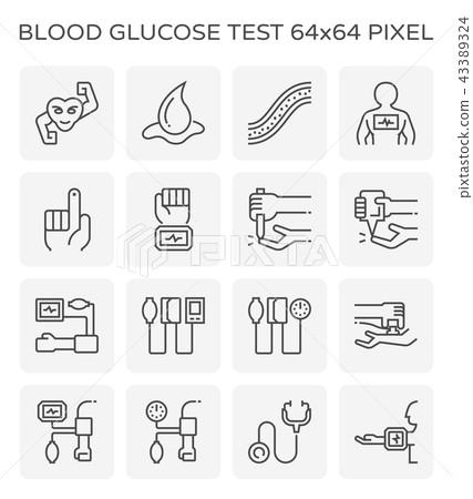 blood test icon 43389324