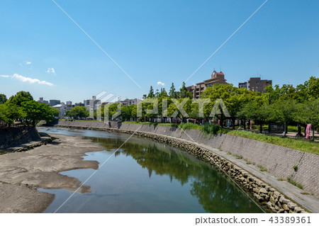River in Kagoshima city 43389361