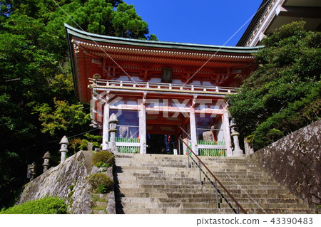Kumano Nachi Aokidachi-ji Temple Ishidansando & Yamamon (Wakayama Prefecture Higashisugun-gun Nachi Katsuura Town) Kumano Nachi Aokidachi-ji Temple Ishidansando & Yamamon (Wakayama Prefecture Higashisugun-gun Nachi Katsuura Town) 43390483