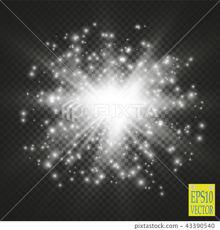 Lights on transparent background. - Stock Illustration [43390540] - PIXTA