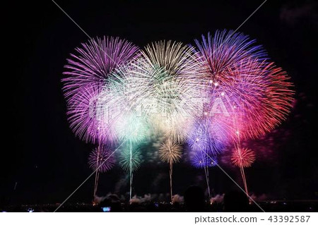Fireworks of Nagaoka 43392587