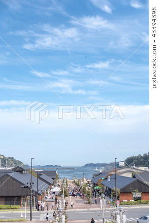 Town of the park where the sea can be seen Daily life of the city and exchange of non-daily sightseeing 43394398