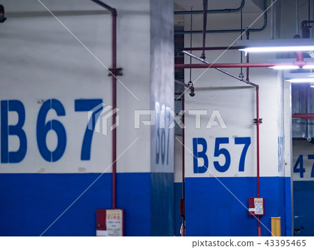 parking lot parking lot 43395465