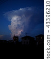 Golden clouds 43396210