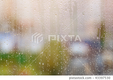 Natural water drop background Natural water drop background 43397530