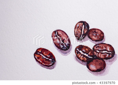 Coffee beans 43397970