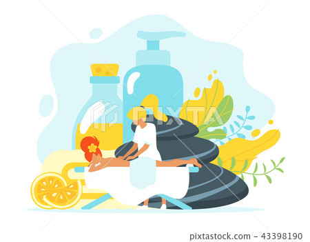 woman in spa salon 43398190