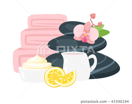 Health care and spa  icons 43398194