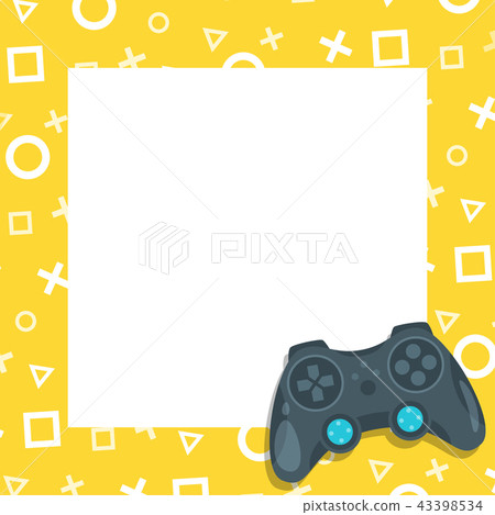 gaming video and photo frame - 스톡일러스트 [43398534] - PIXTA